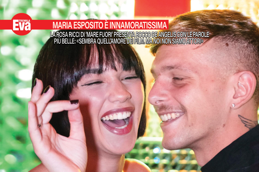 Maria Esposito presenta il nuovo amore Rocco De Angelis