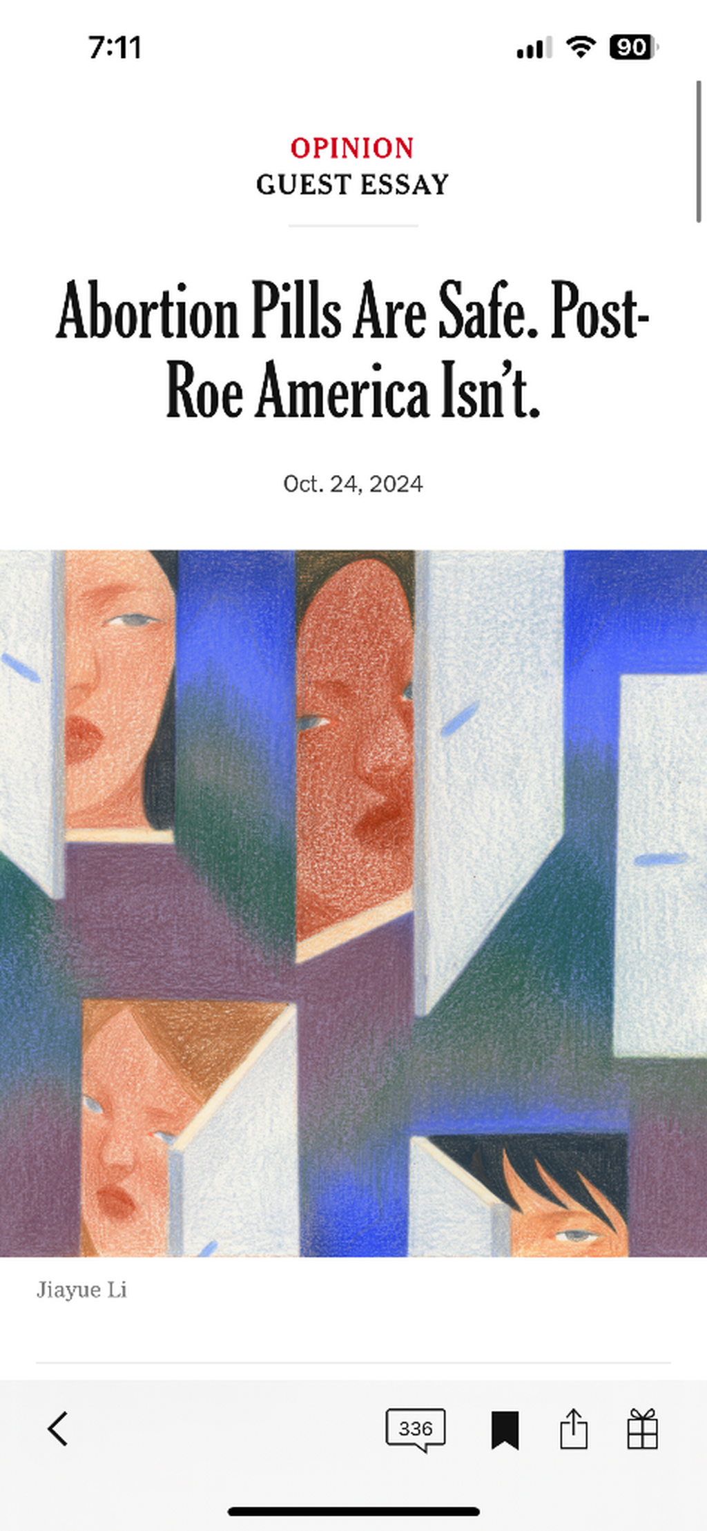 NYT Opinion: Post-Roe America Isn&rsquo;t Safe 