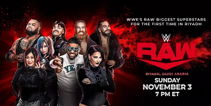 WWE RAW in Riyadh Tickets