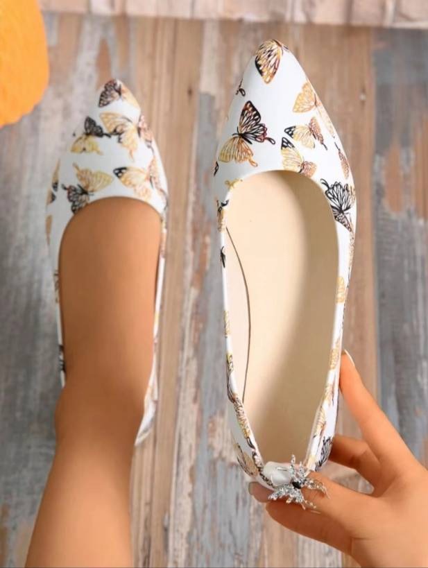 Butterfly Flats in Sizes 5.5 to 9