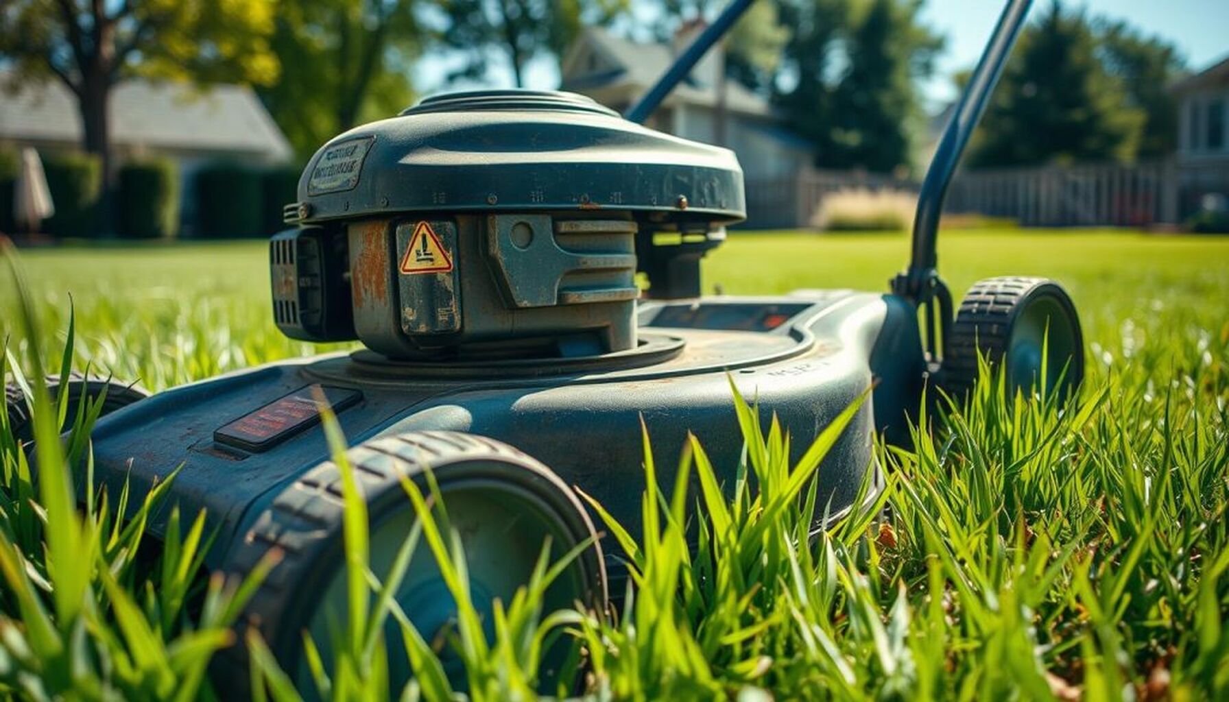 Why is my lawn mower making strange noises?