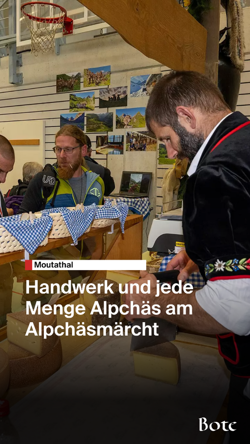 Alpch&auml;smarkt im Moutithal