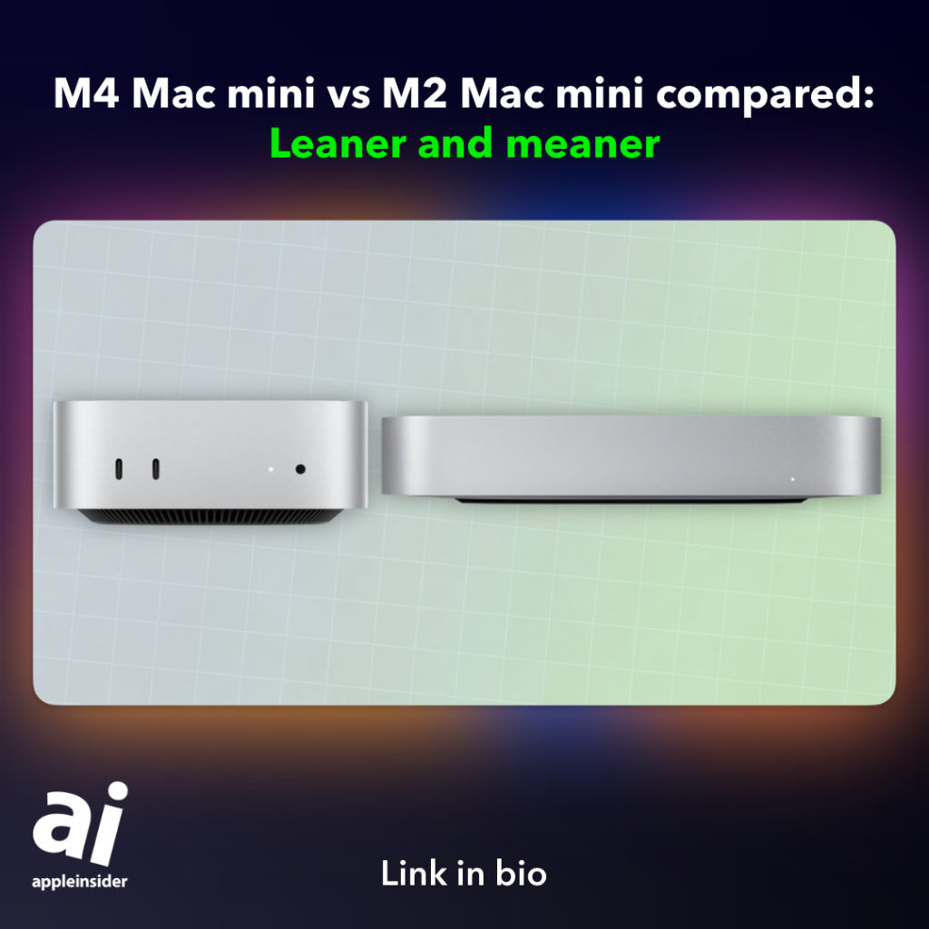 M4 Mac mini vs M2 Mac mini compared -- Specs, features, price