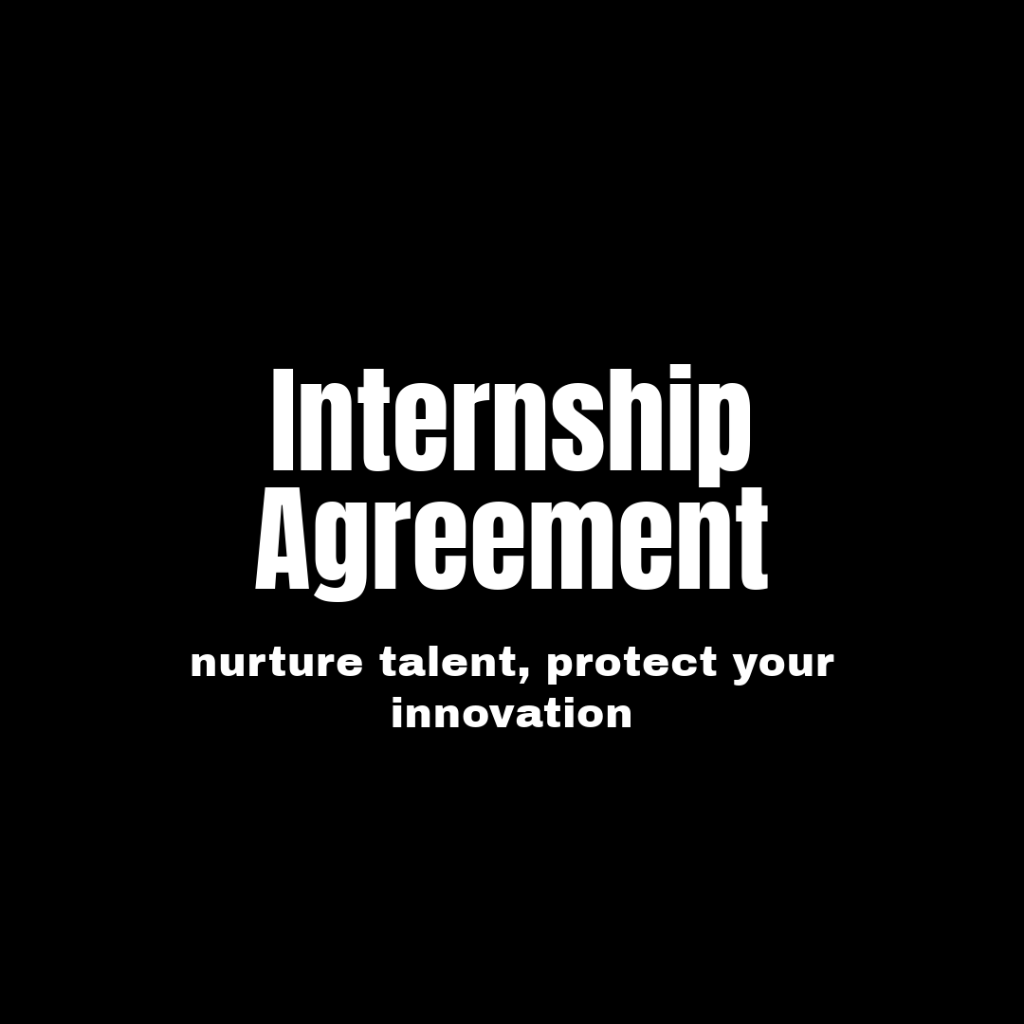 INTERNSHIP AGREEMENT