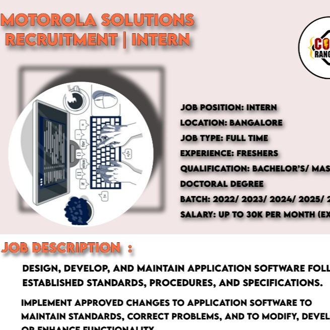 Motorola Solutions - IT Intern 