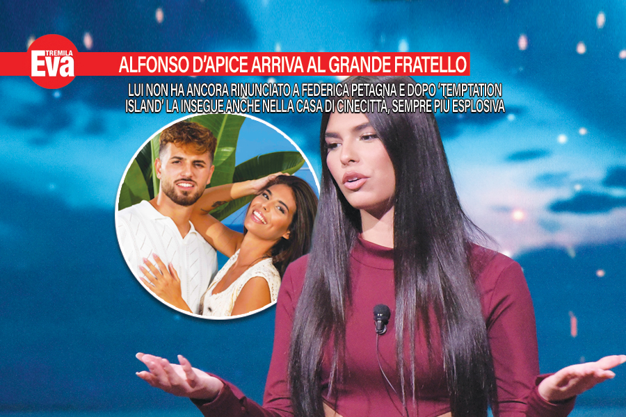 Anche Alfonso D'Apice, ex di Federica Petagna, arriva al GF