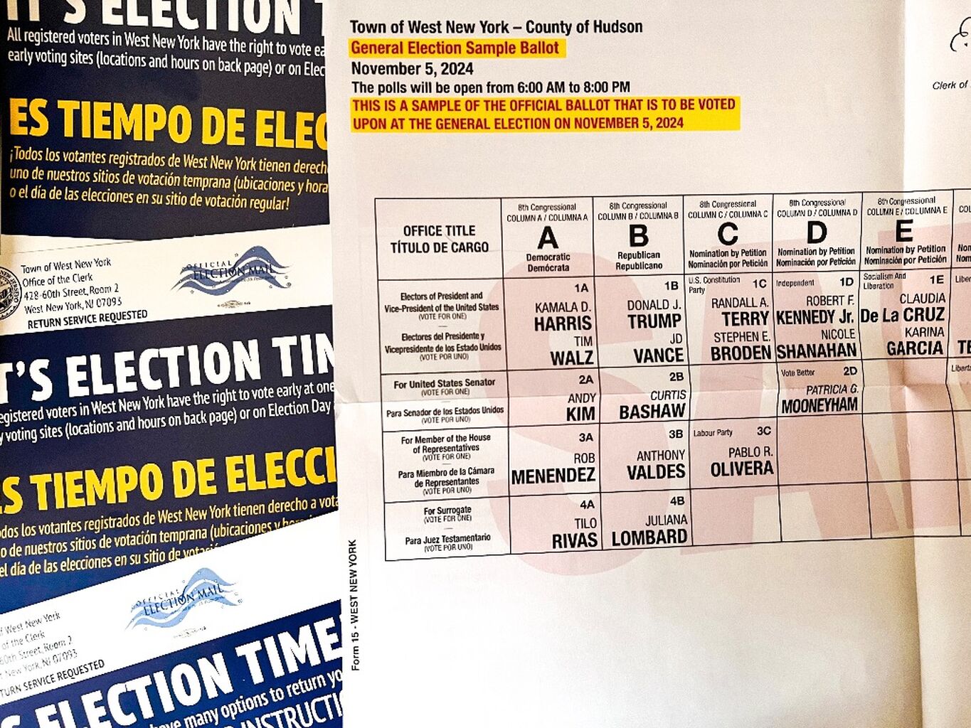 Hey Hudson County Voters, It's Time! What You Need To Know For The 2024 Election Day