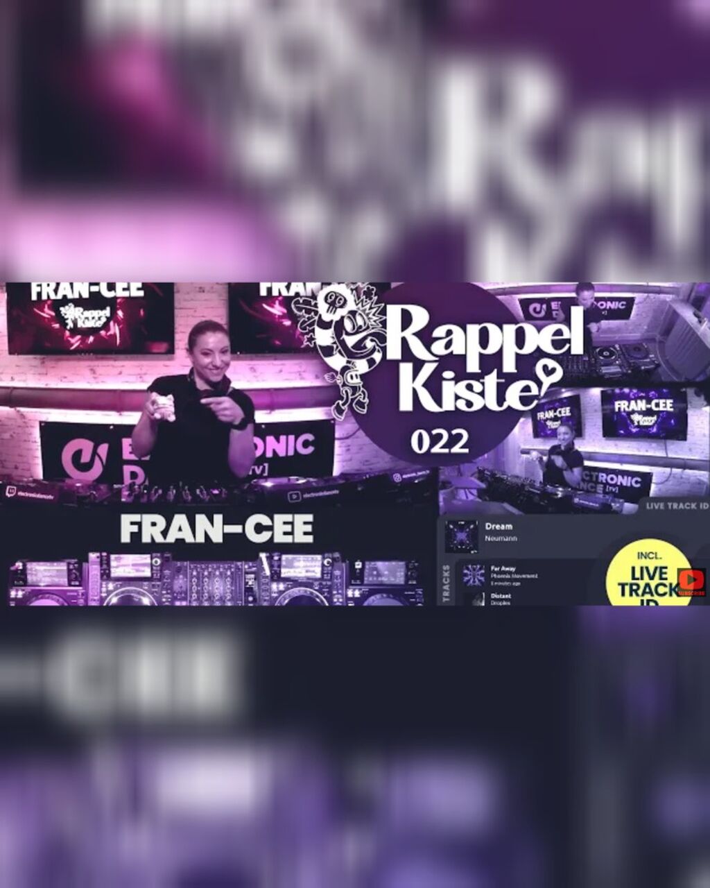 Fran-Cee @ELECTRONIC.DANCE -RAPPELKISTE - Episode 022
