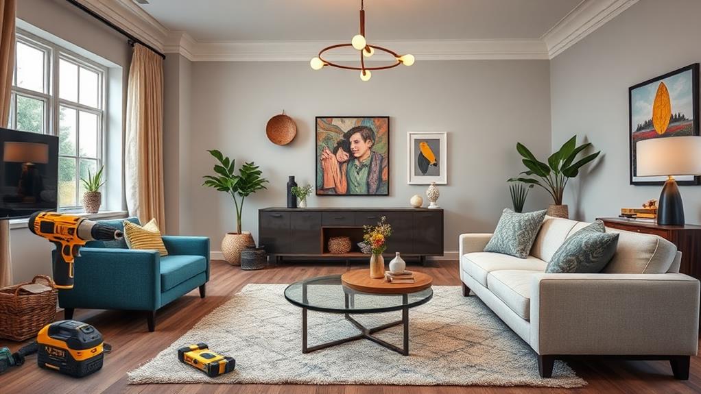 Install Utilities and Furnishings