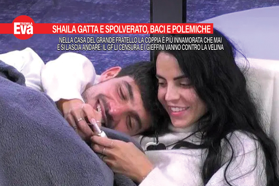 Nella Casa del GF tra Shaila e Lorenzo la passione &egrave; hot