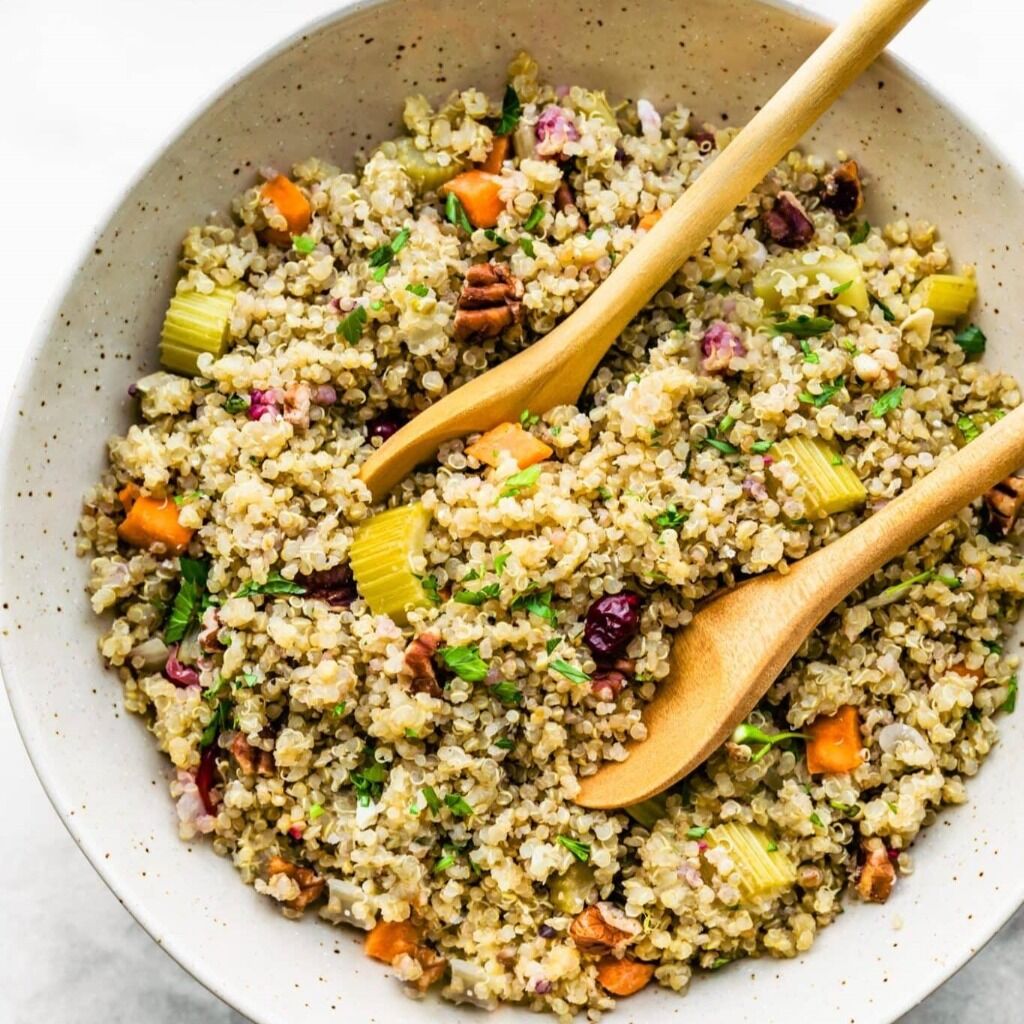 Crock Pot Quinoa Pilaf