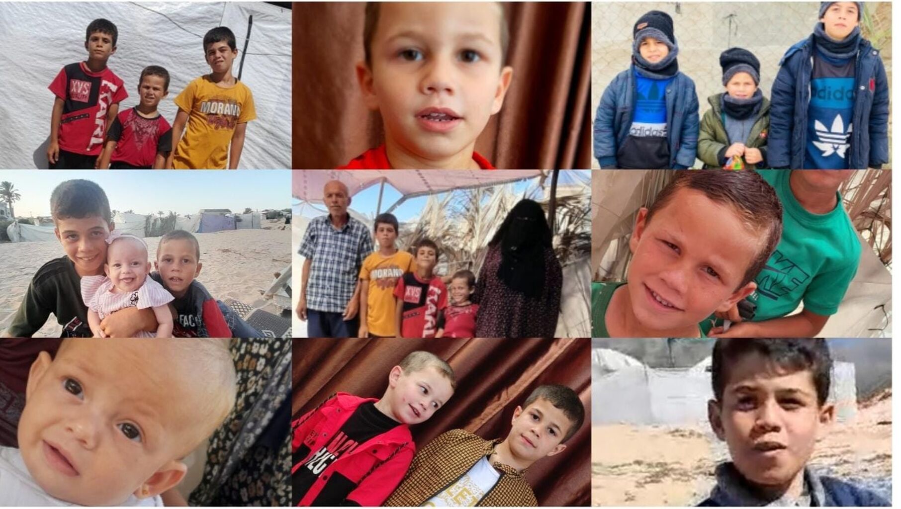 Yassin and the children save their lives in Gaza