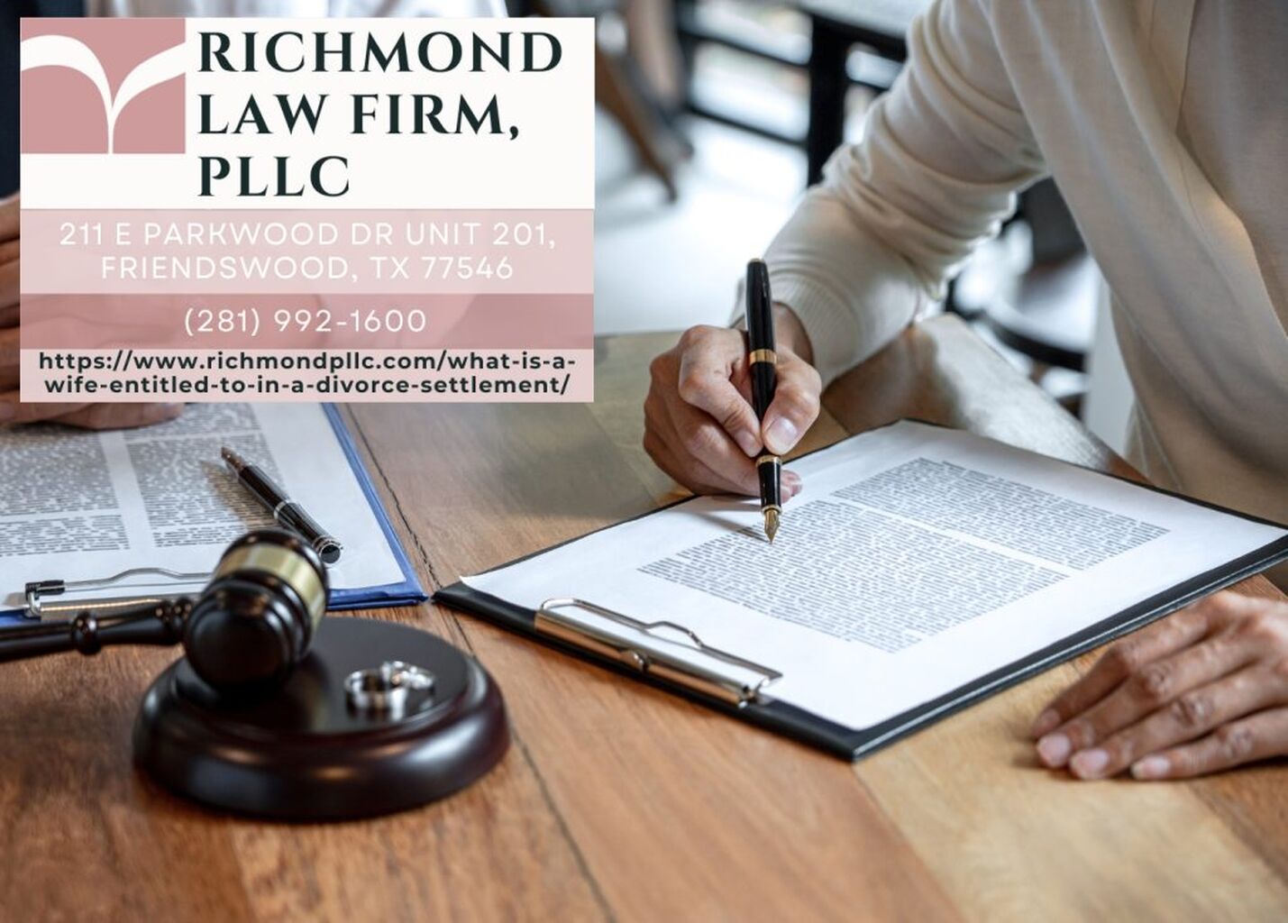 What Is a Wife Entitled to in a Divorce Settlement?