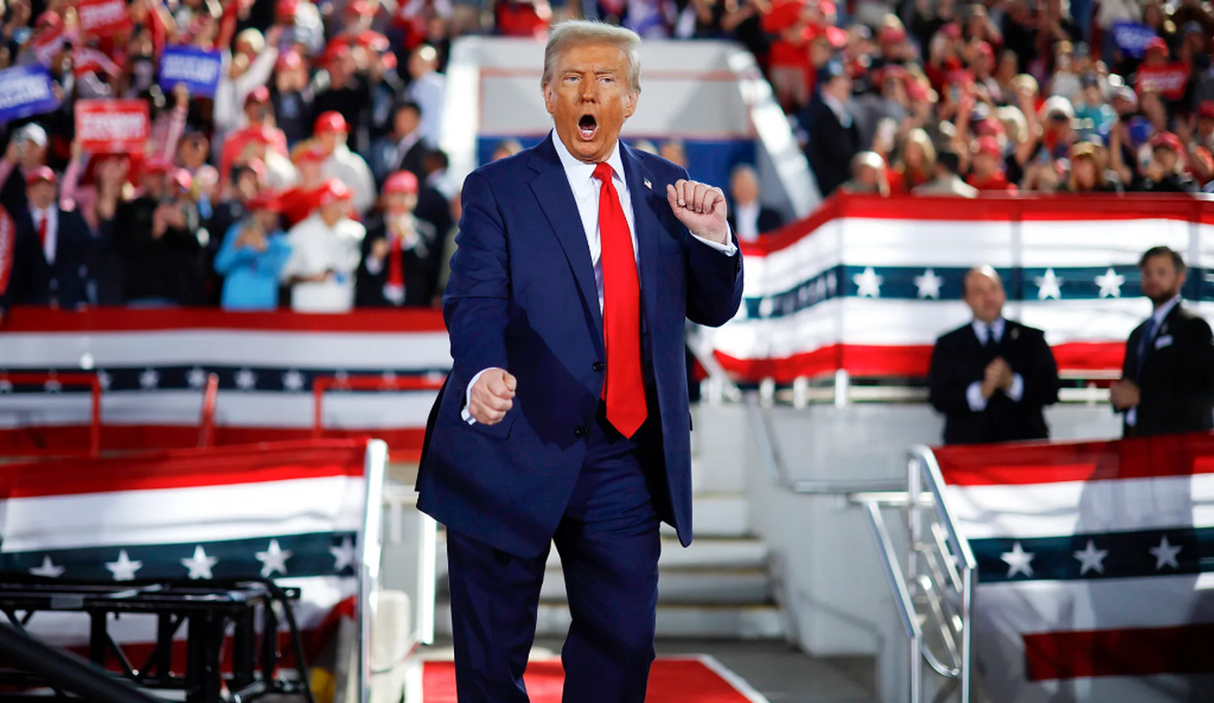 Rand tanks as Trump poised to return to White House