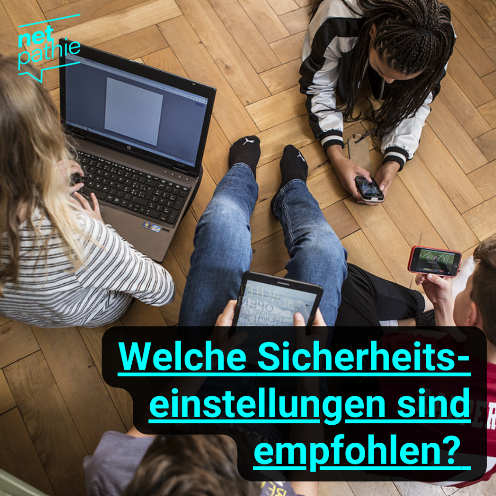 Empfohlene Sicherheitseinstellungen