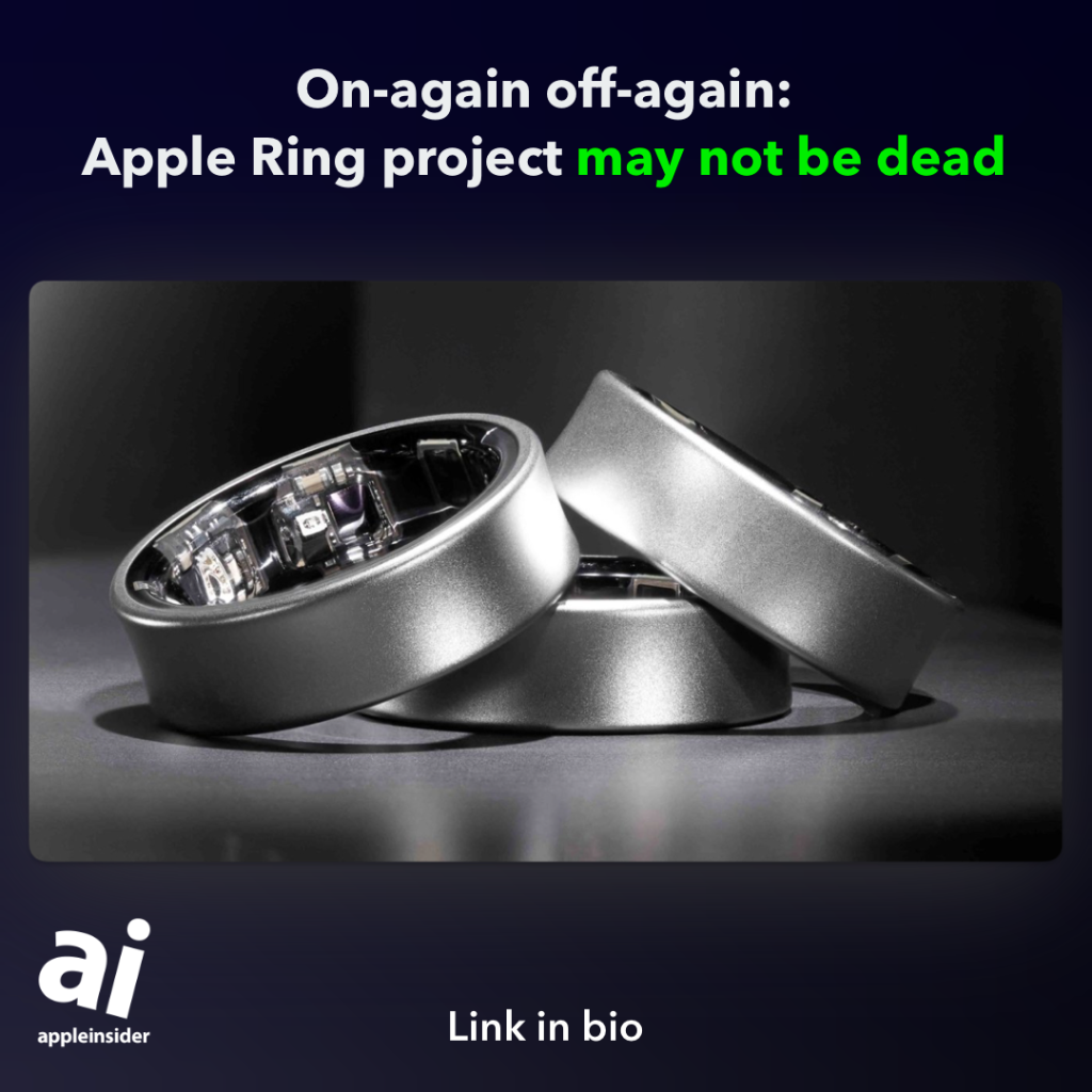Apple Ring speculation rises as Samsung readies Galaxy Ring 2