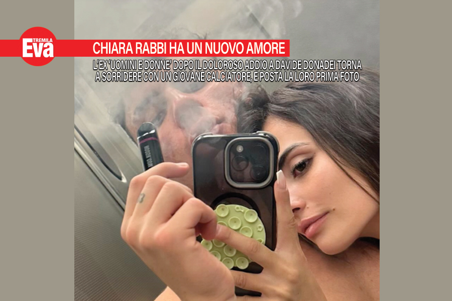 Chiara Rabbi, dopo Davide Donadei ha un nuovo giovane amore