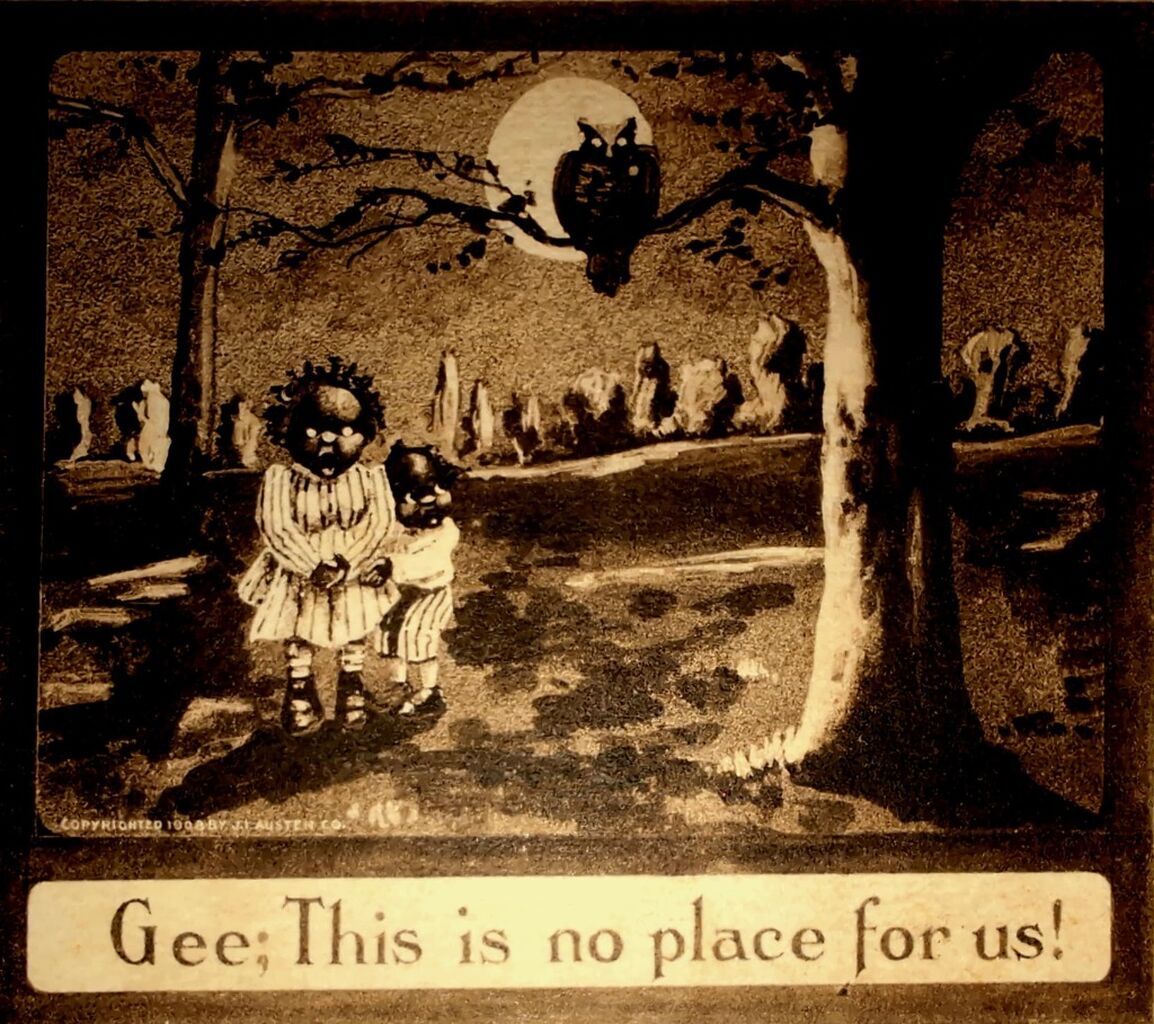 GEE; THIS IS NO PLACE FOR US!