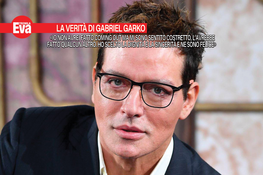 Gabriel Garko sul coming out: non avevo scelta e l'ho fatto