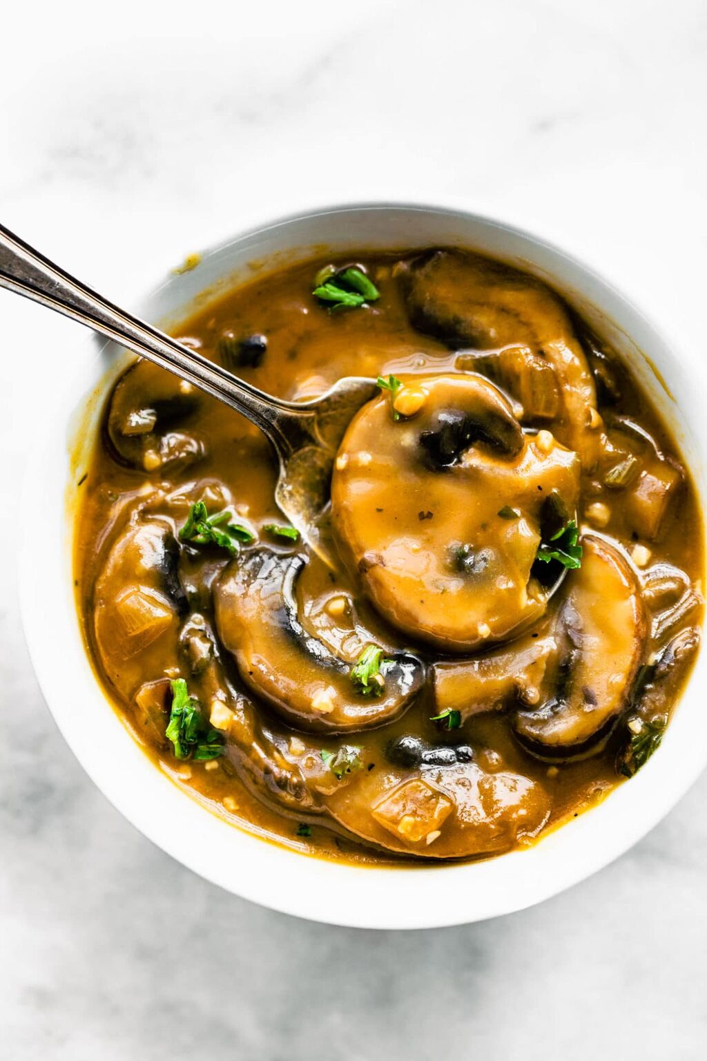 How to Make Vegan Mushroom Gravy  (Gluten Free)