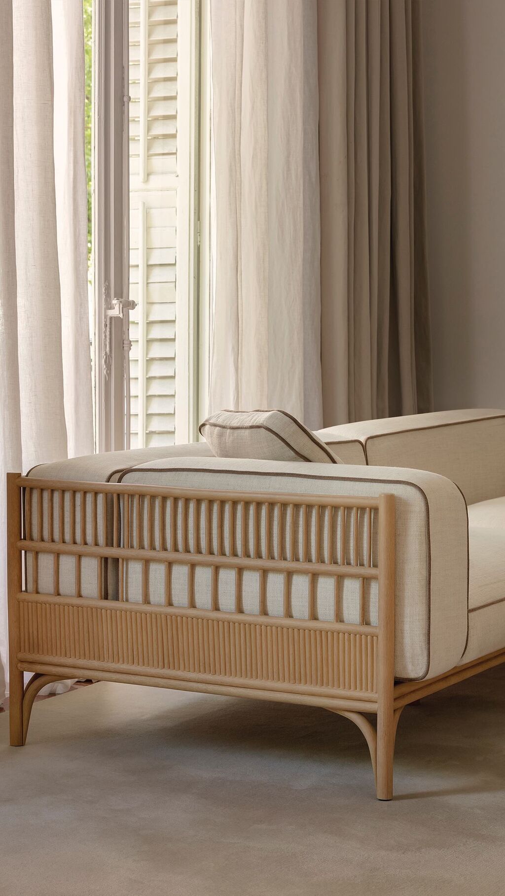 Cadenza, a rattan collection aiming to overturn the conventions of luxury and give it a new meaning