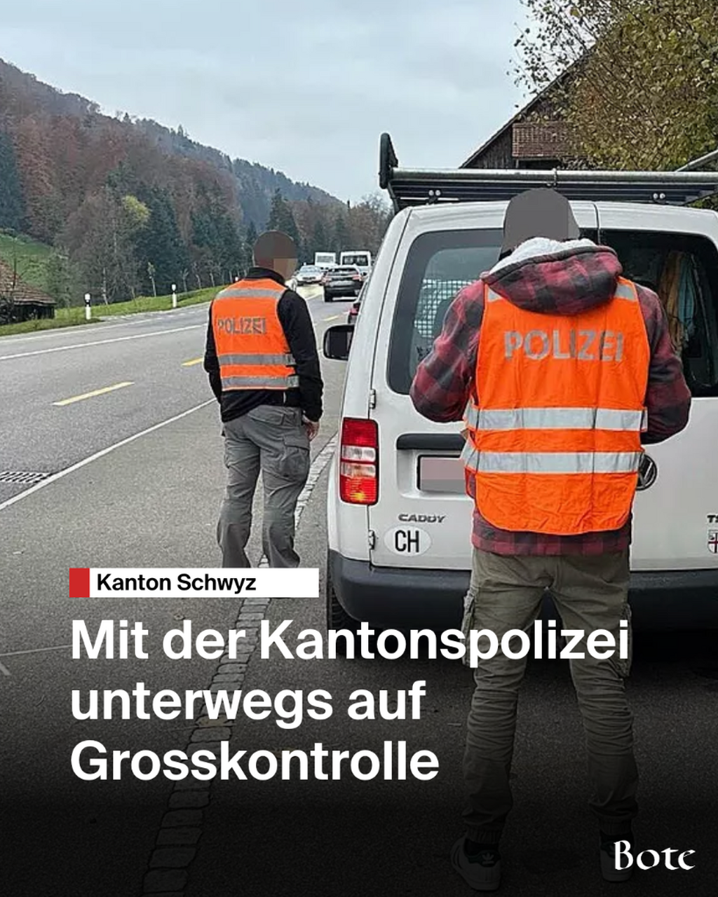 Reportage Polizei