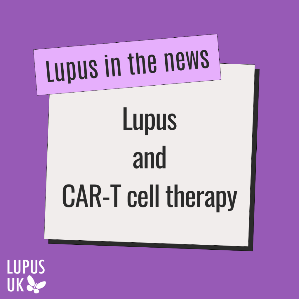 Lupus and CAR-T cell therapy