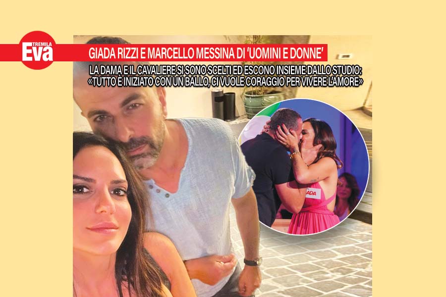 Giada Rizzi e Marcello Messina via insieme da Uomini e Donne