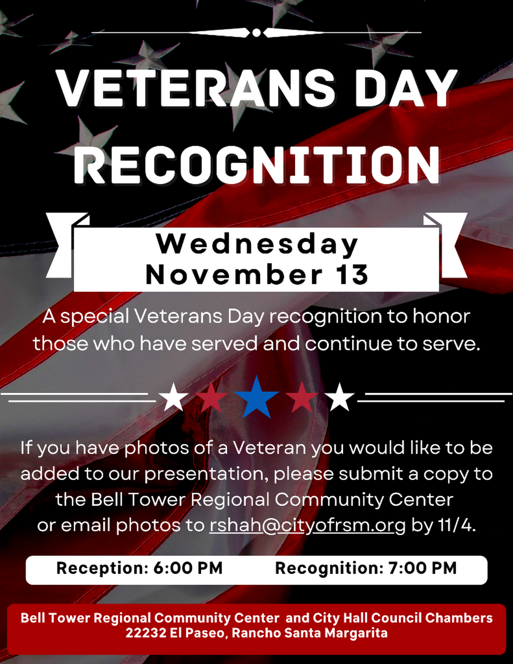 Veterans Day Recognition 
