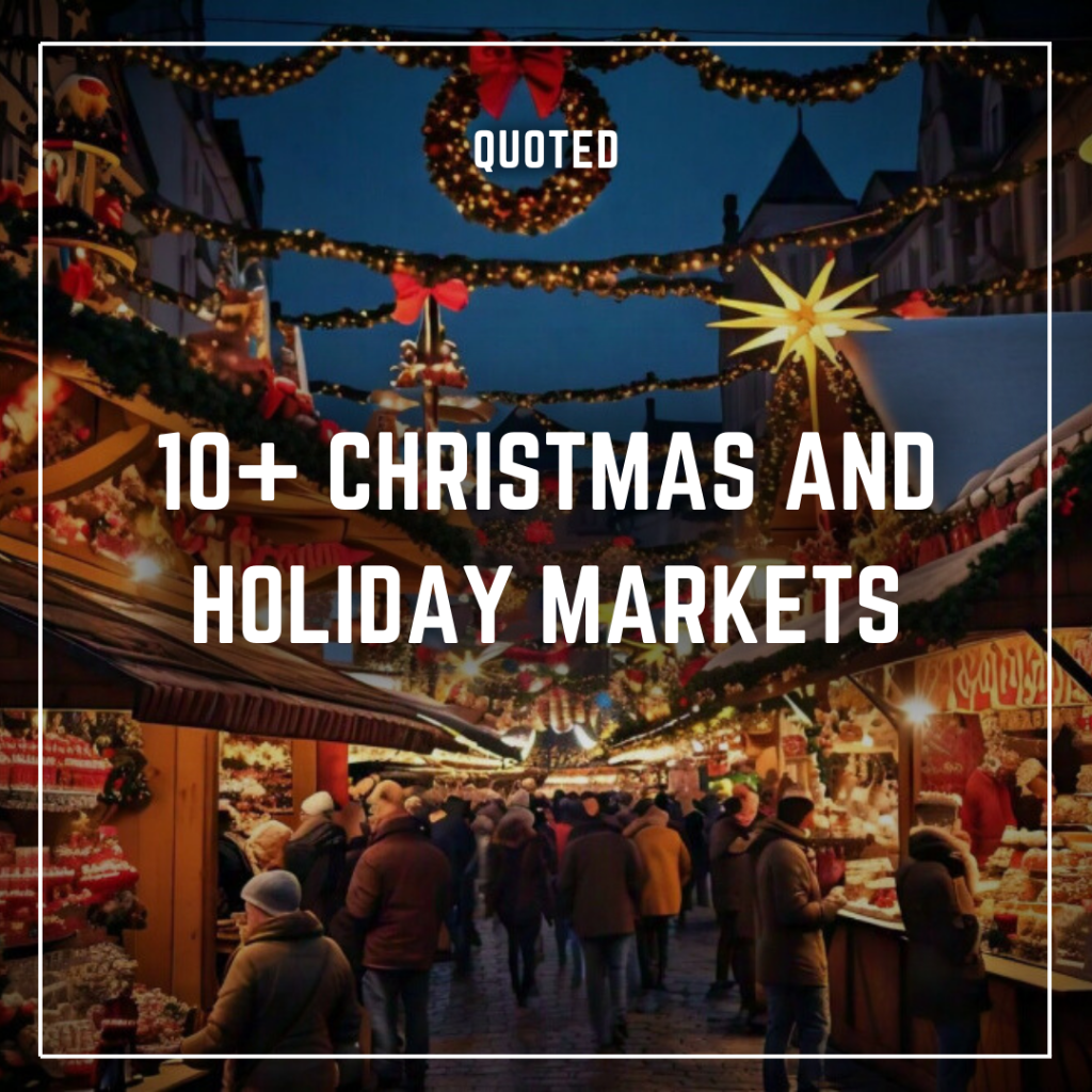 10+ Christmas and Holiday Markets in Toronto for 2024
