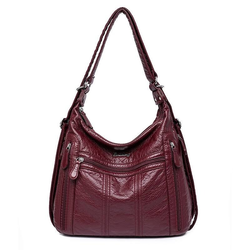 Shoulder Bag - Wine