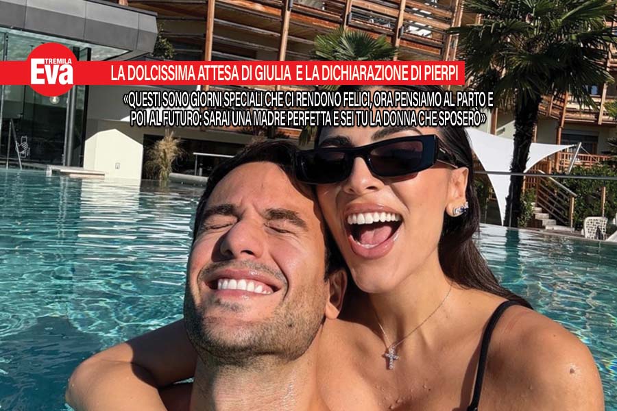 Giulia Salemi e Pierpaolo Pretelli , dopo il parto le nozze?