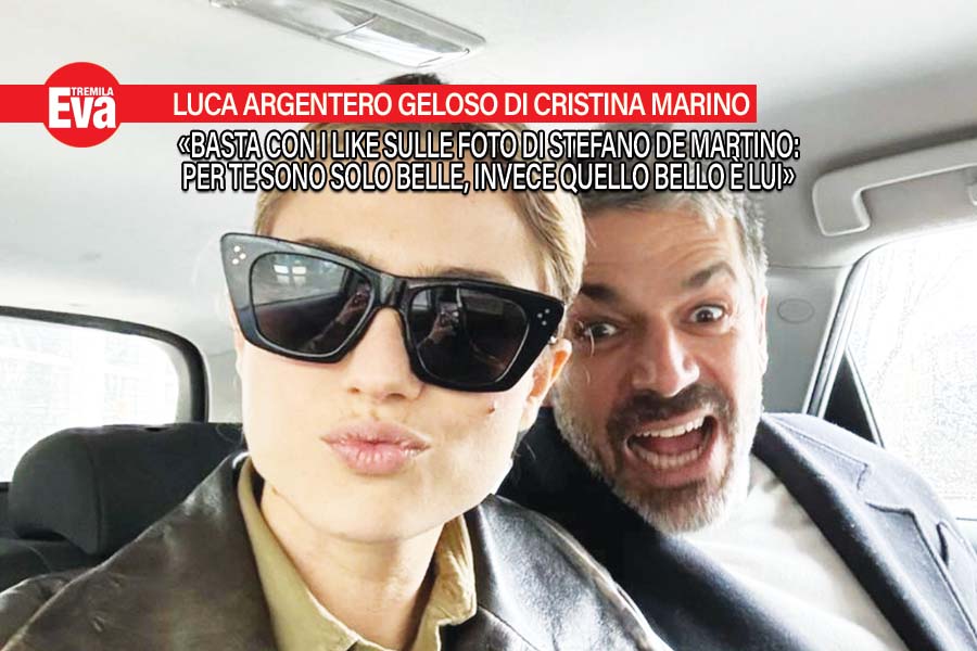 Luca Argentero geloso della moglie: mette like a De Martino