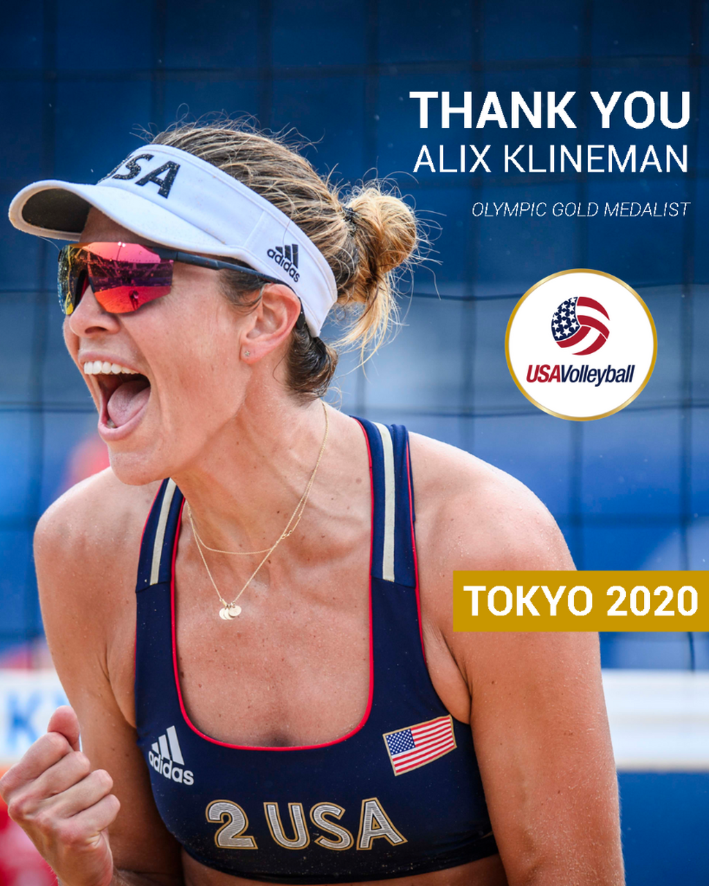 Beach Volleyball Gold Medalist Alix Klineman Announces Retirement from Competition