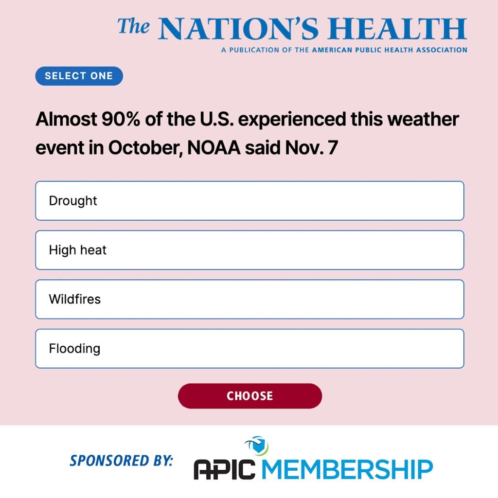 Quiz | The Nation's Health