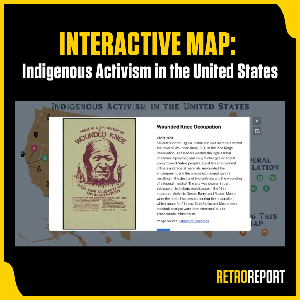 Interactive Map: Indigenous Activism in the United States