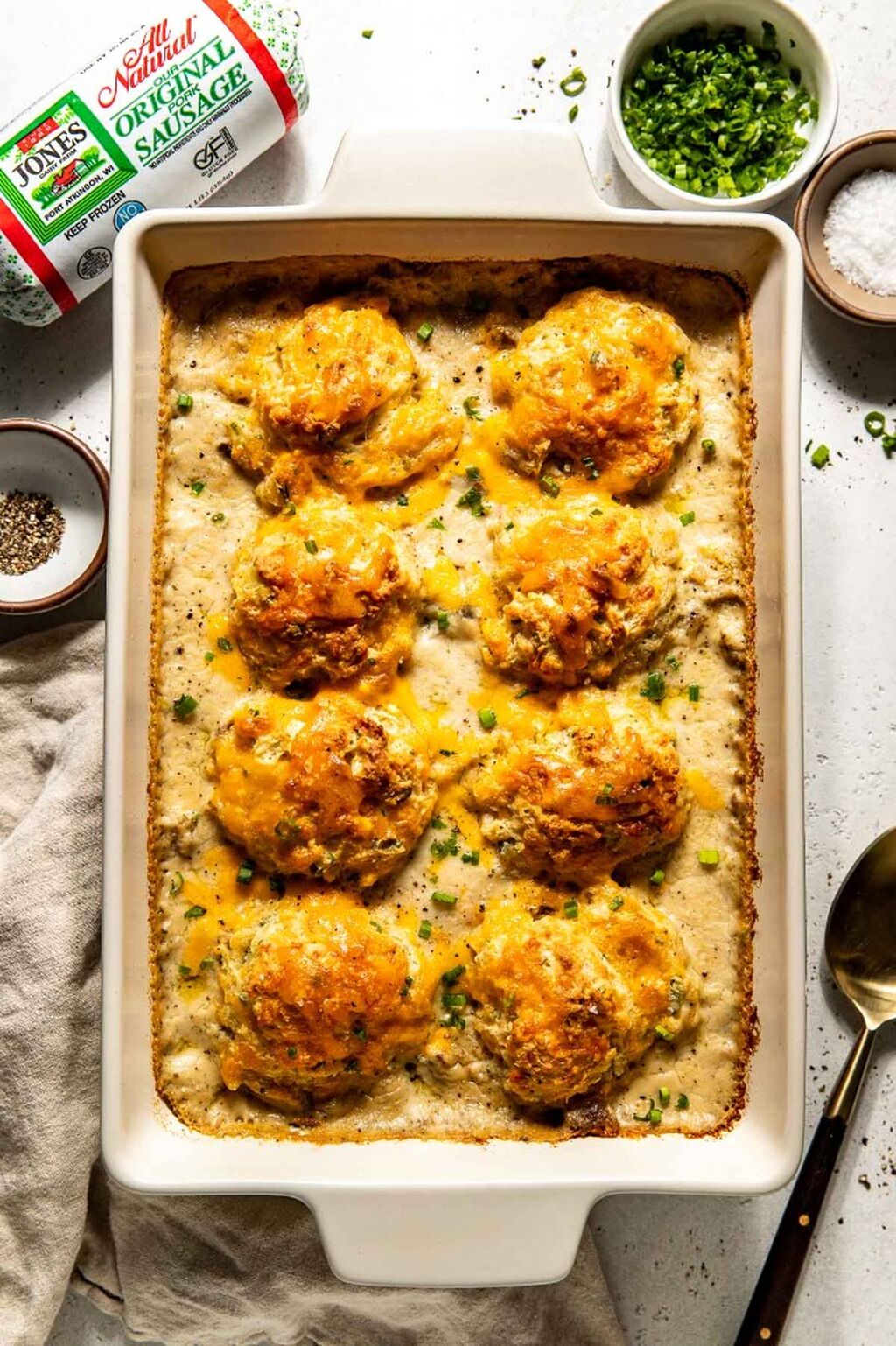 Biscuits and Gravy Casserole