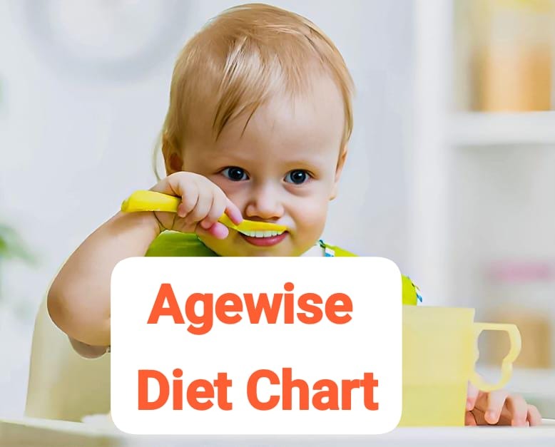 Agewise Diet Chart for Kids 🍛🍲