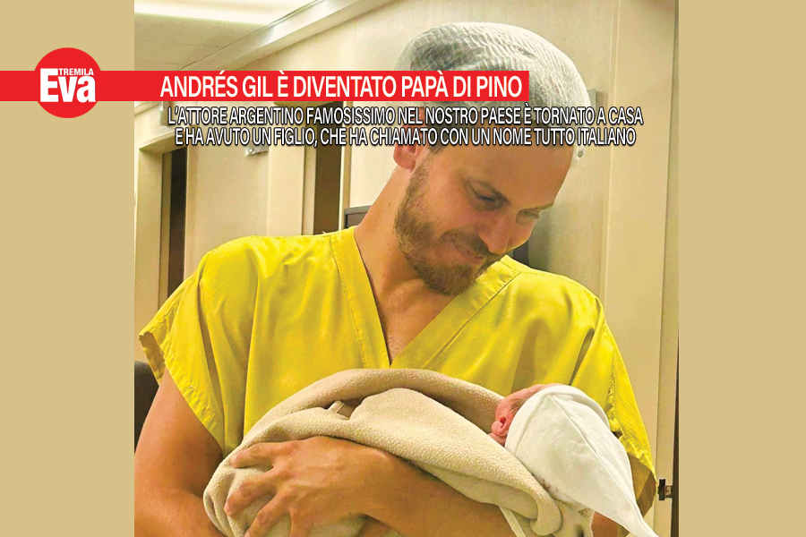 Andr&eacute;s Gil &egrave; diventato pap&agrave; e ha chiamato suo figlio Pino