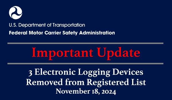 FMCSA Removes ELDs