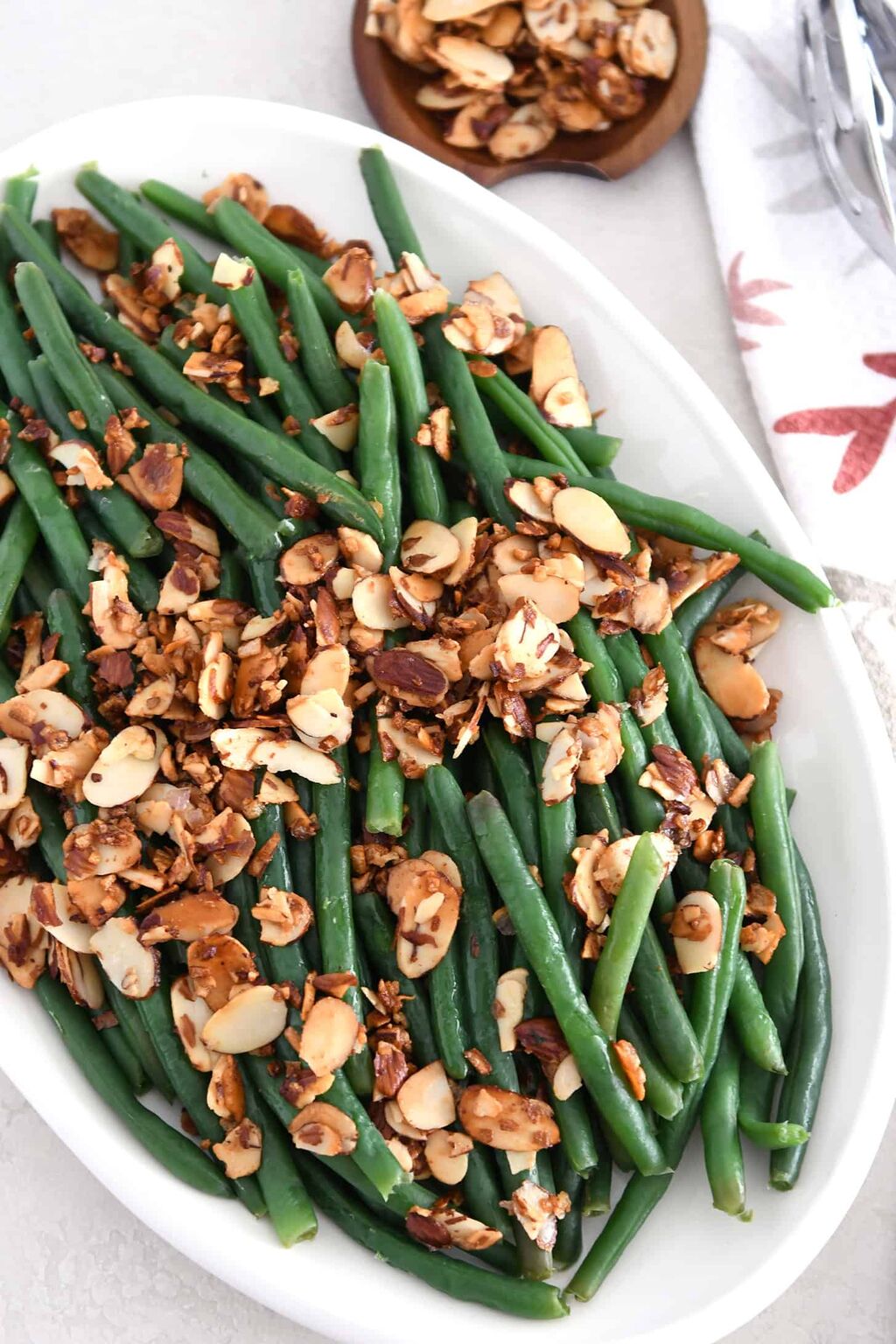 Easy Green Beans Almondine