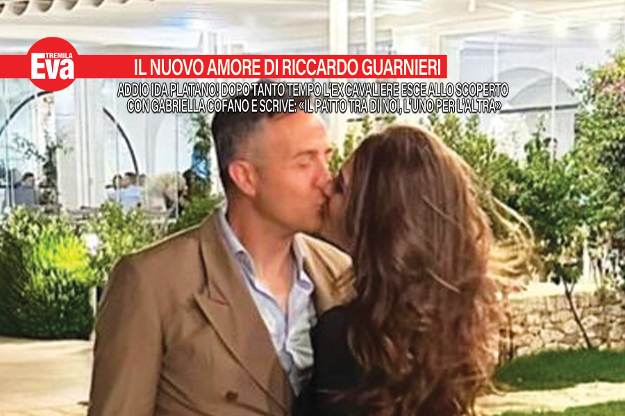 Riccardo Guarnieri esce allo scoperto con il suo nuovo amore