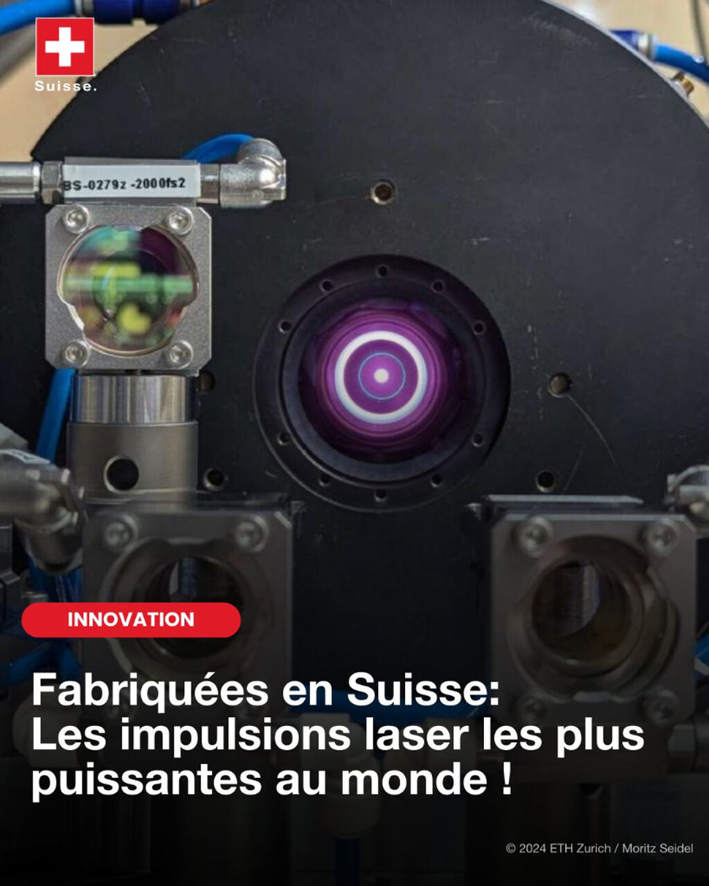 EPFZ - innovation : un laser dernier cri !