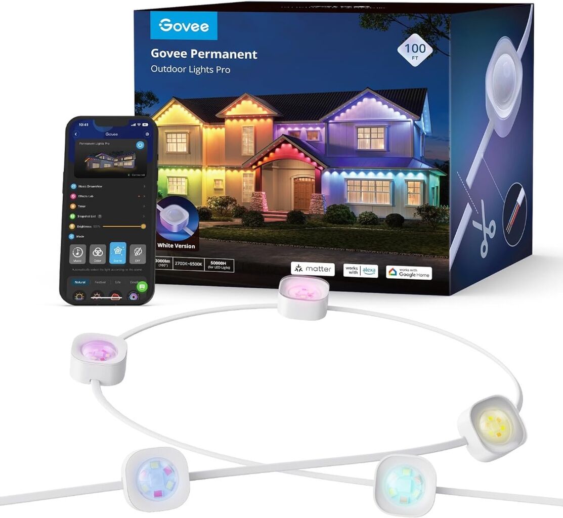 Outdoor Home Christmas Lights
