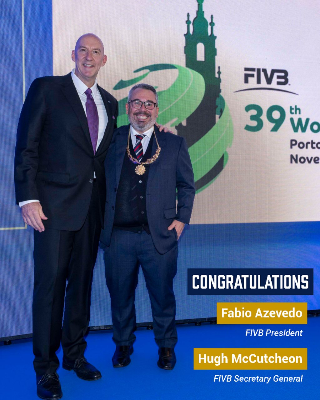 FIVB World Congress Elects New Leadership