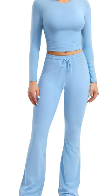 AMAZON BLUE MATCHING SET LOUNGE WEAR