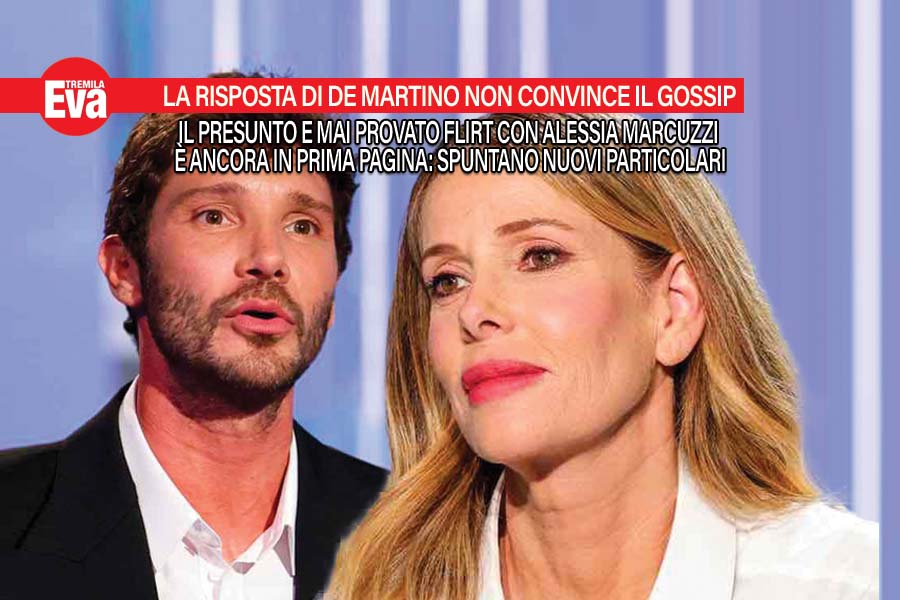 De Martino, la risposta su Alessia Marcuzzi non convince?