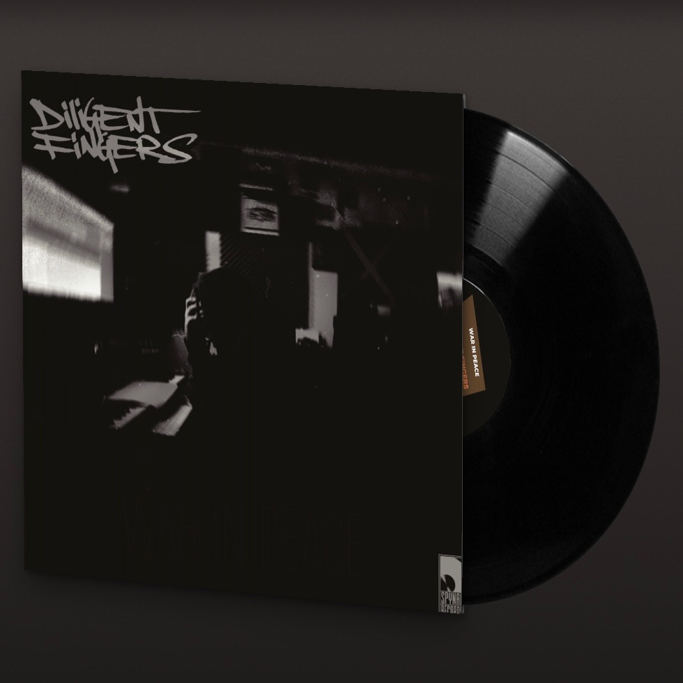 DILIGENT FINGERS - WAR IN PEACE LP SPYNAL23 DIGITAL, CD & VINYL.