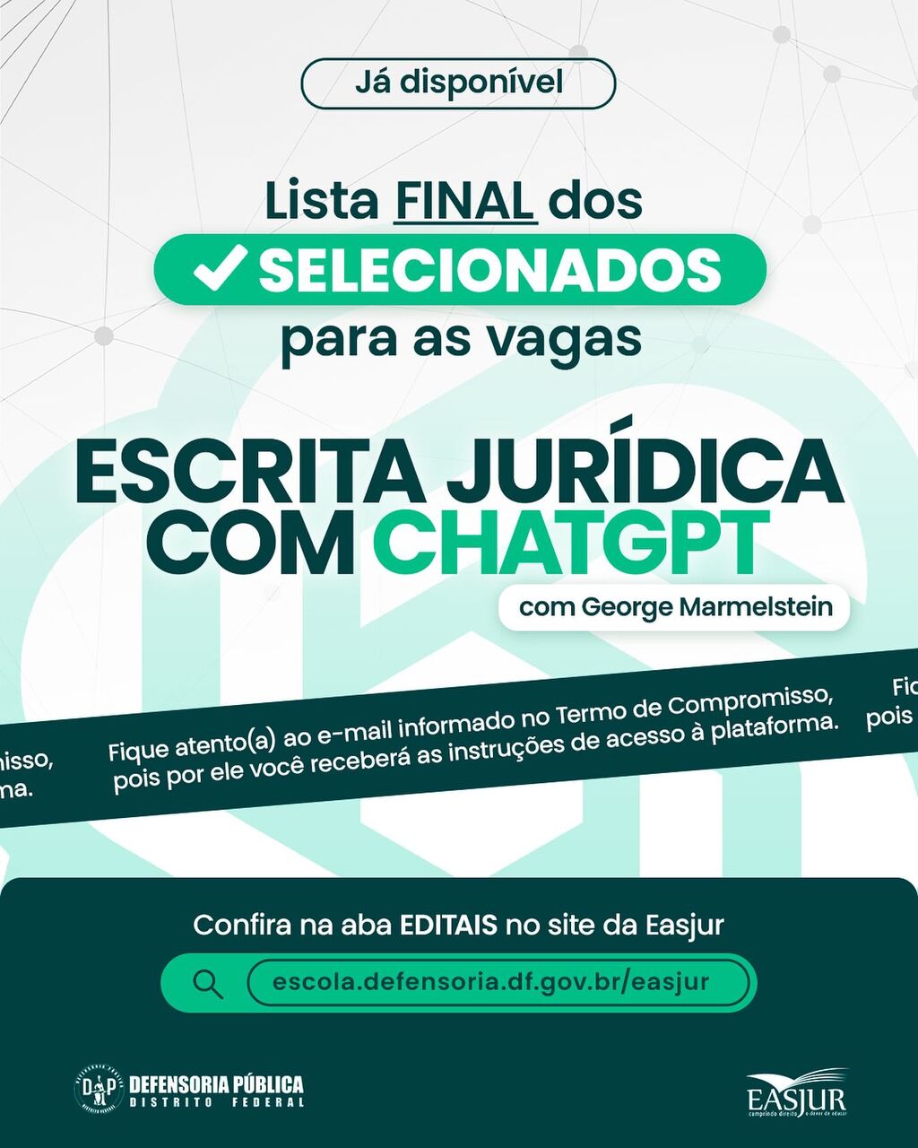Lista Final dos Selecionados - ChatGPT