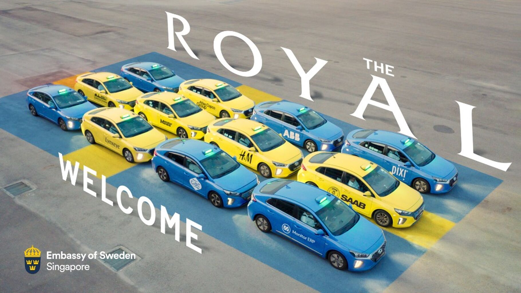 A royal welcome